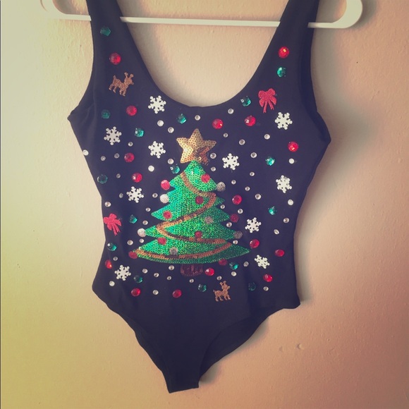 xmas bodysuit